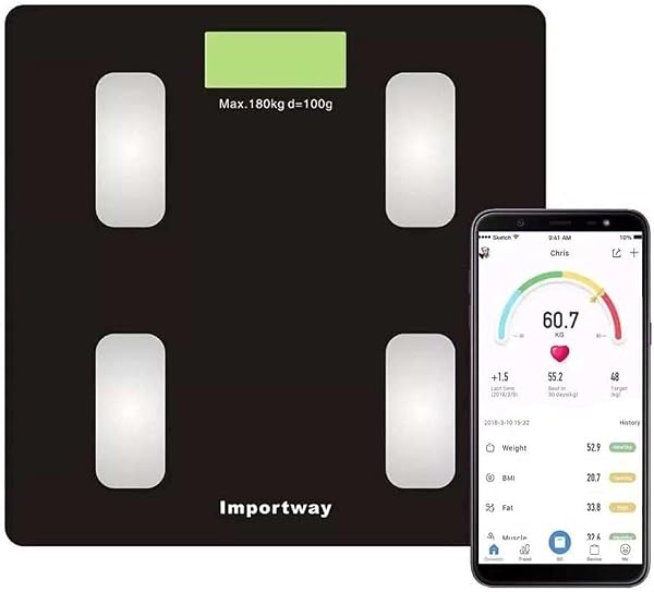 Balança Bluetooth Importway